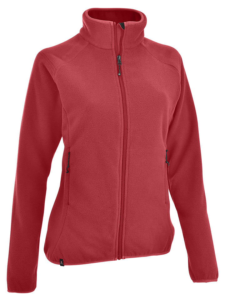 Maul Sport Fleecejacke "Ettlingen" in Rot - 38