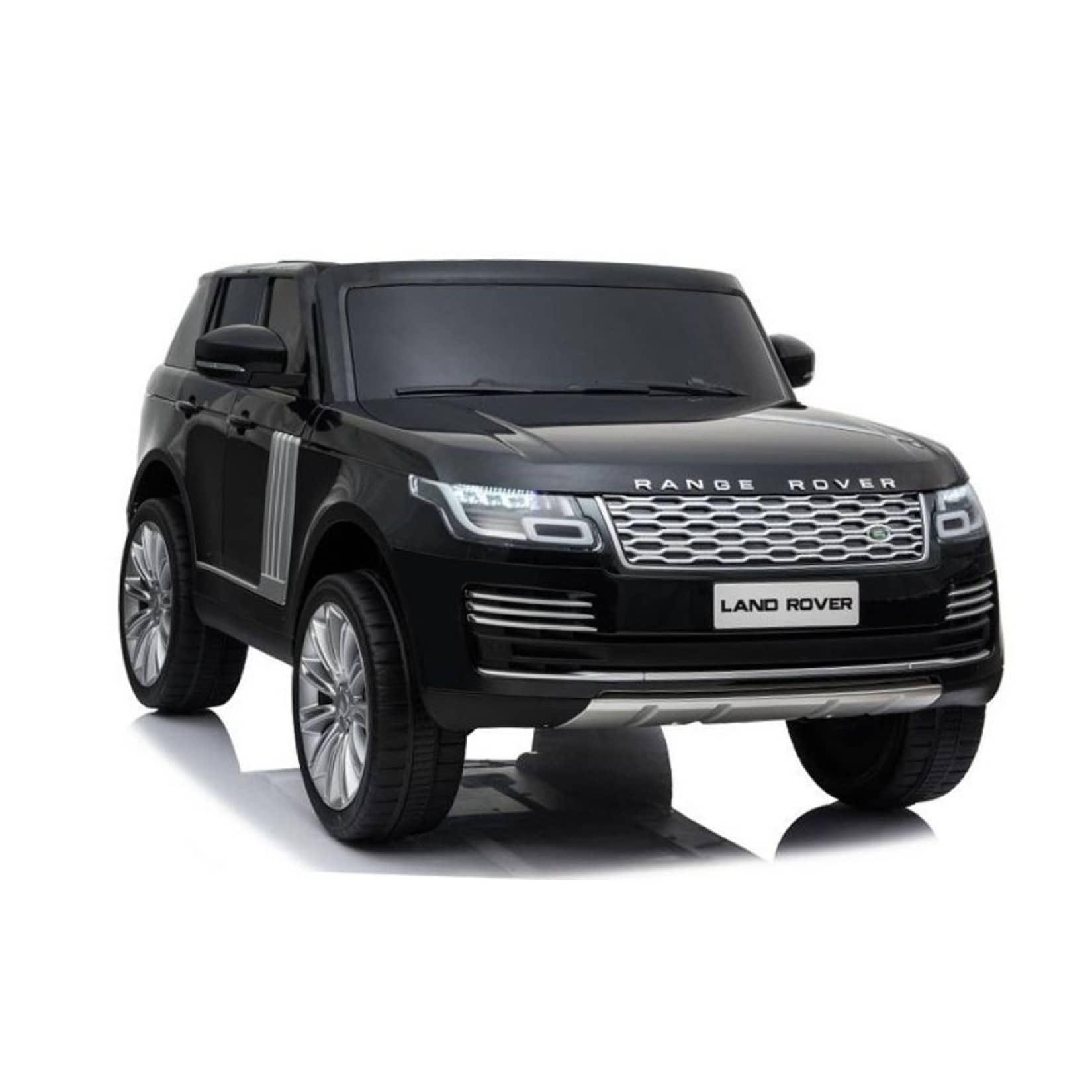 ES-Toys Kinder Elektroauto Land Rover Range Rover EVA-Reifen Allradantrieb schwarz
