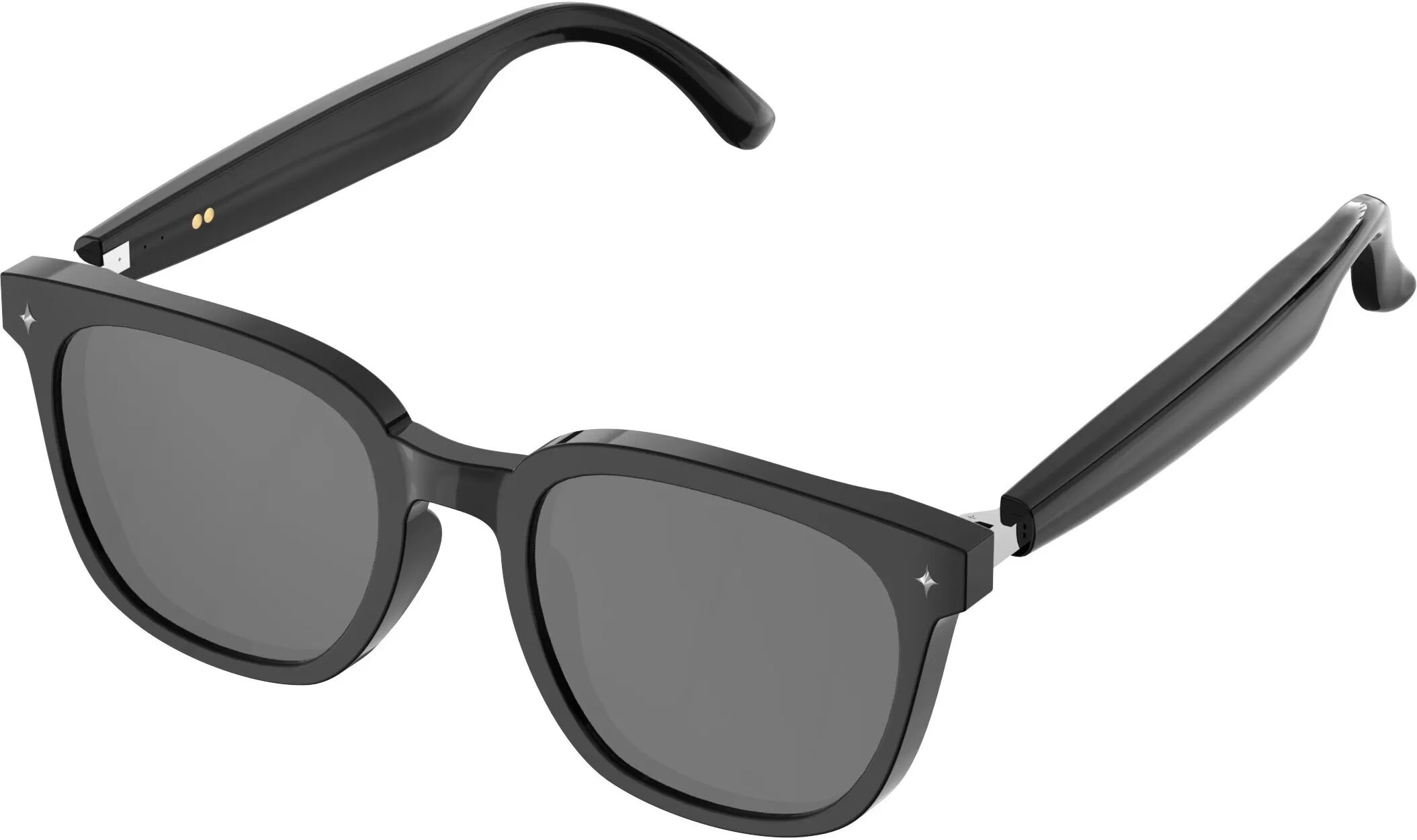 INF Lunettes Bluetooth Intelligentes HY-1009 : Audio et Visuel avec Style Le noir