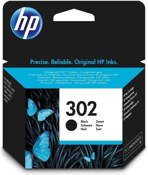 HP 302 (F6U66AE) - Schwarz - Druckerpatrone