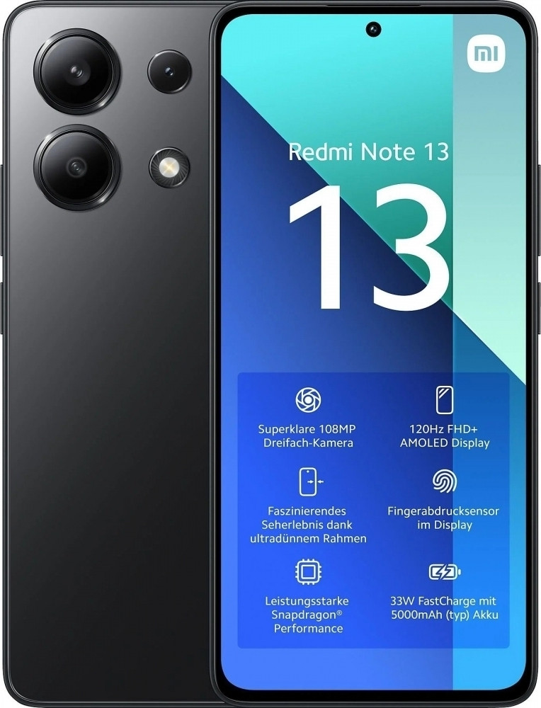 Xiaomi Redmi Note 13, 128GB, mobiele telefoon
