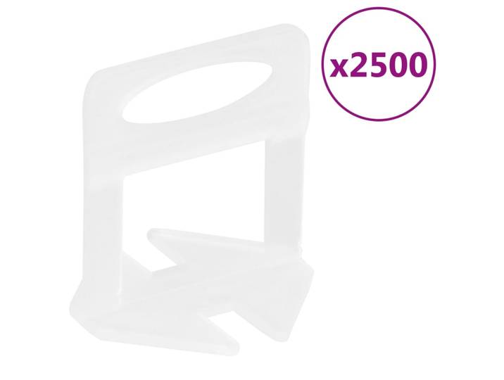 vidaXL Fliesen-Nivellierclips 2500 Stk. 2 mm