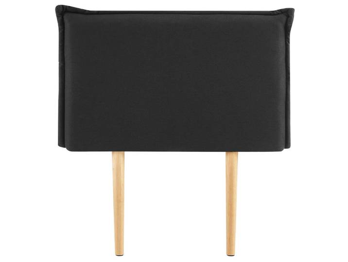 Idimex Kopfteil Nerina 90x190 cm schwarz, Schwarz, Mode, 91x99x7 cm, Bett-Kopfteile
