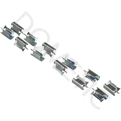 Dometic Federklammer passend für Dachhaube Midi-Heki / Style / Mini Heki S / 12er Set Ersatzteilnummer 4460000023
