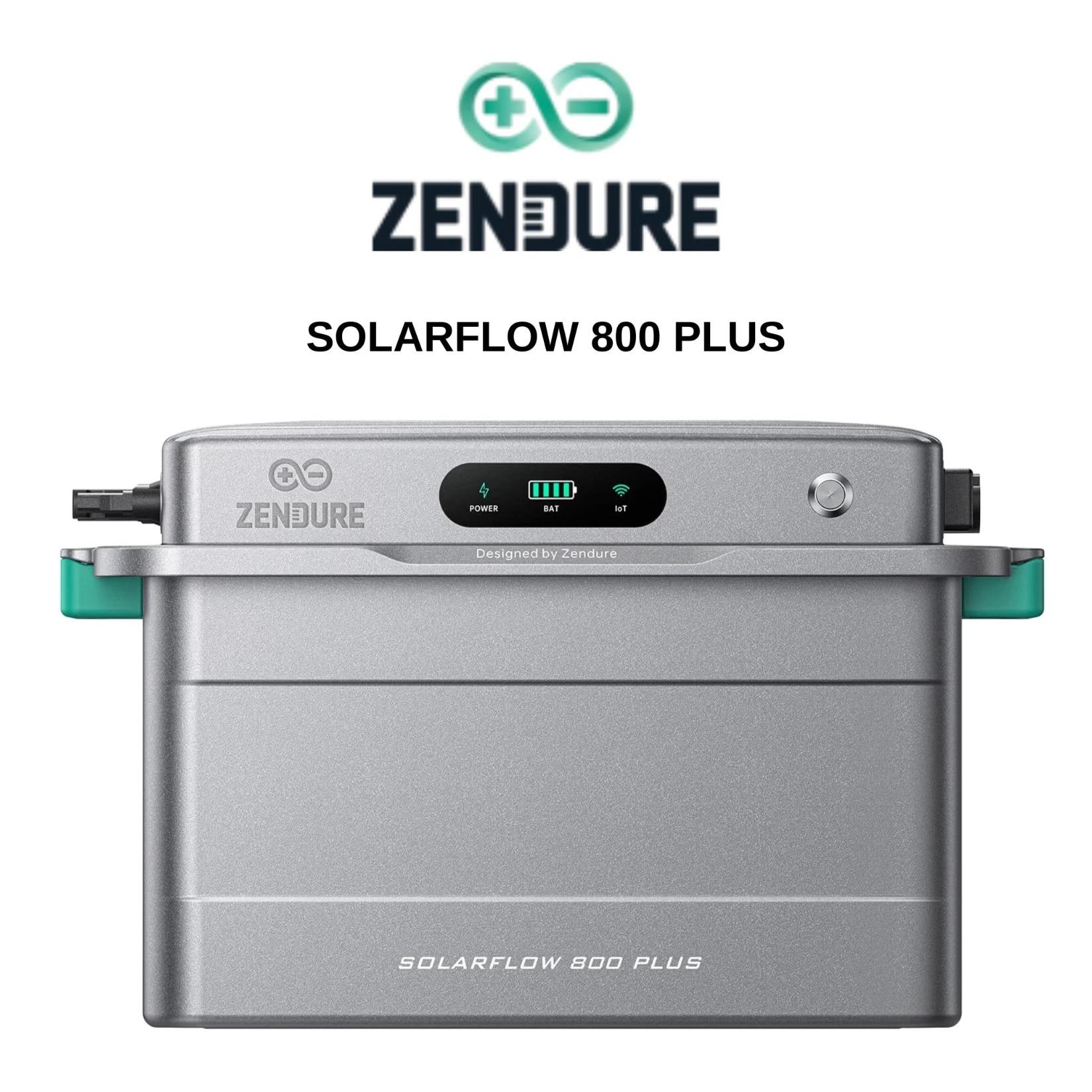 ZENDURE SolarFlow 800 Plus Solarspeicher für Balkonkraftwerk (1920Wh) ,2 MPPT