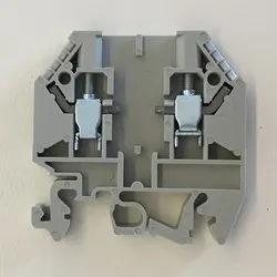 ELMAG Reihenklemmenhalter bis 4mm2, 6mm breit, grau grau - 9503691 - grau