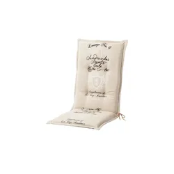 GO-DE Auflage  High Tea Sand ¦ beige ¦ Maße (cm): B: 50 H: 7