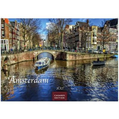 Amsterdam Kalender 2027 – Wandkalender | Fotokalender |Niederlande |Mitteleuropa 35x50cm - Atemberaubende Fotos von Amsterdams Sehenswürdigkeiten,