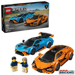 LEGO Speed Champions 77238 Lamborghini Revuelto und Huracán STO 77238