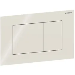 Geberit Sigma 40 Square Betätigungsplatte 115629JL1 Square, sandgrau, für 2-Mengen-Spülung, Round