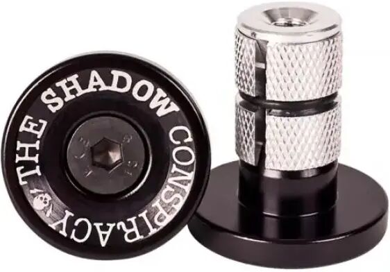 Bar Ends Shadow Deadbolt Alloy (Schwarz)