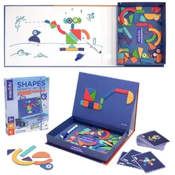 mierEdu, Magnet, Magnetic Art Case - Shapes - (ME152) (70x)