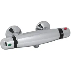 Plieger, Duscharmatur + Badewannenarmatur, - Thermostatische Douchekraan - 15cm Hartafstand
