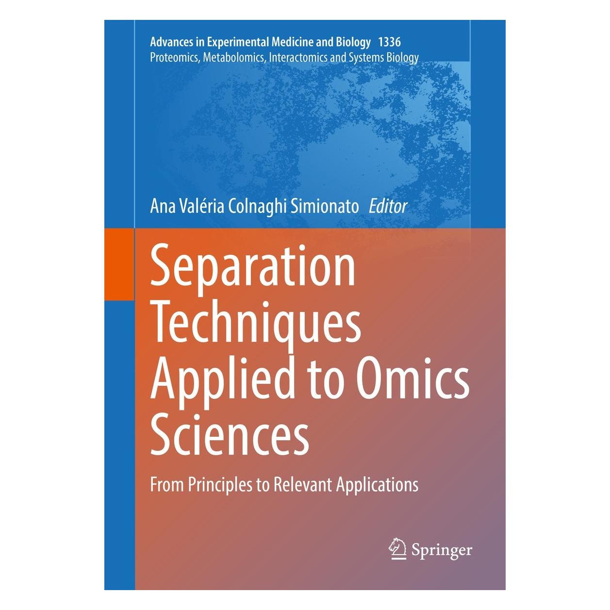 Springer Separation Techniques Applied to Omics Sciences (Englisch, Hardcover, Ana Valéria Colnaghi Simionato) (9783030772512)