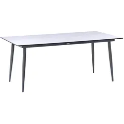 GARTENTISCH 180/90 cm Steinoptik Travertinoptik Tolentino