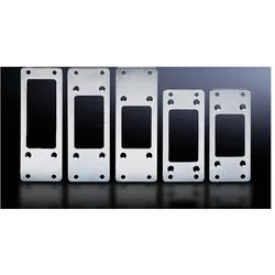 Rittal Adaptor for connector cut-outs reduction from 24 to 6 poles, Serverschrank Zubehör, Silber