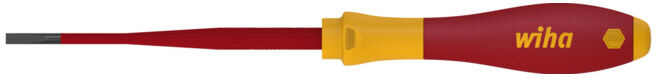 Tournevis Wiha slimFix VDE à fente 3,5x100mm SoftFinish (35446)