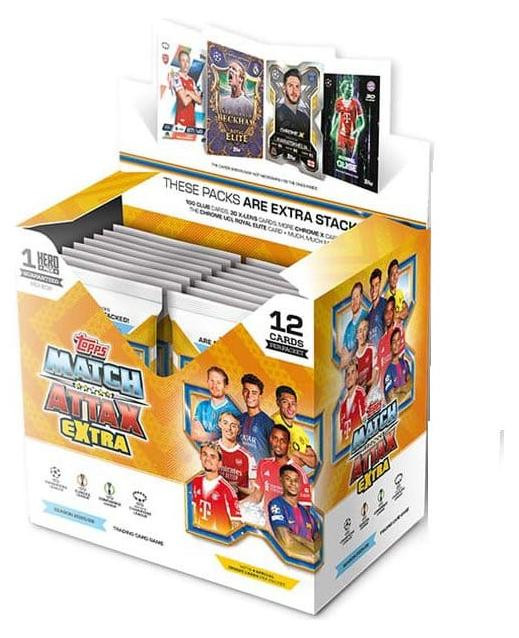 Topps UEFA Champions League Match Attax Extra Collectiekaarten 2025/26 Boosterbox (32 kaarten)