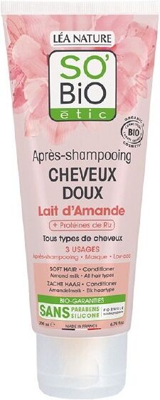 SO'BiO étic Almond Milk Soft Hair Conditioner 200 ml