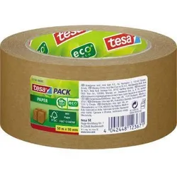 tesa Packband tesapack Paper EcoLogo 57180-00000 50mmx50m braun