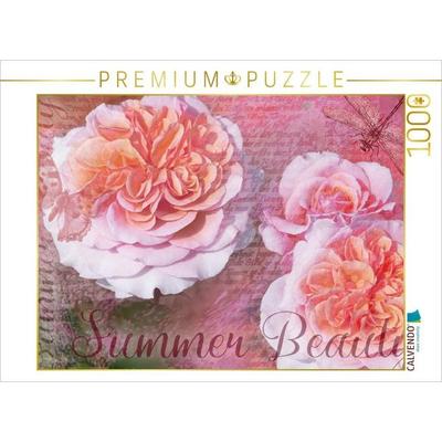 CALVENDO Puzzle Rosenzauber 1000 Teile Puzzle quer | 1000 Teile Lege-Größe 64 × 48 cm Foto-Puzzle für glückliche Stunden, von , Calvendo Puzzle
