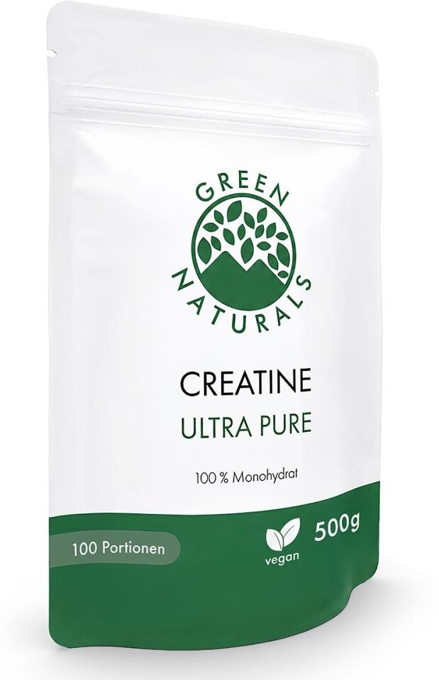 Green Naturals Creatine Ultra Pure 100% Monohydrat 500g
