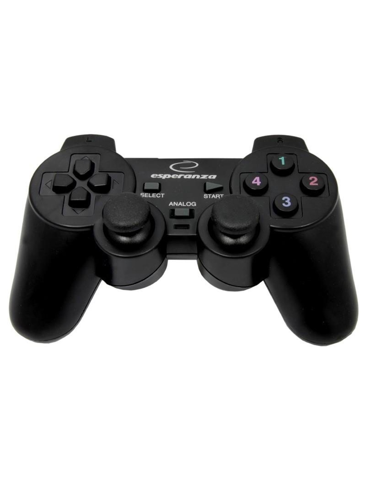 Esperanza EG106 GamePad PS2/PS3/PC USB Corsair Black - Wired Controller - PC
