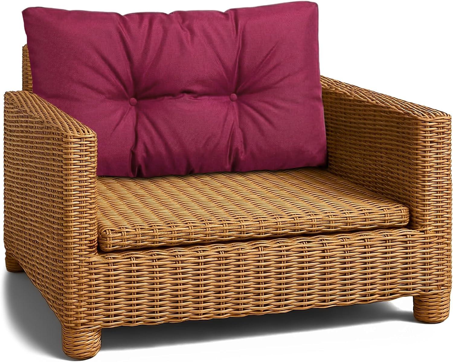 Sitzpolster Gartenmöbel Lounge Kissen Outdoor Auflagen Rattanmöbel Balkon