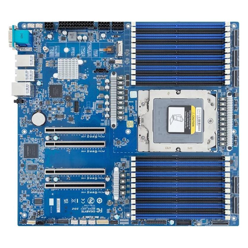 Gigabyte Mainboard MZ33-AR1 Rev. 3 E-ATX Sockel SP5 Single (SP5, E-ATX) (MZ33-AR1 Rev. 3)