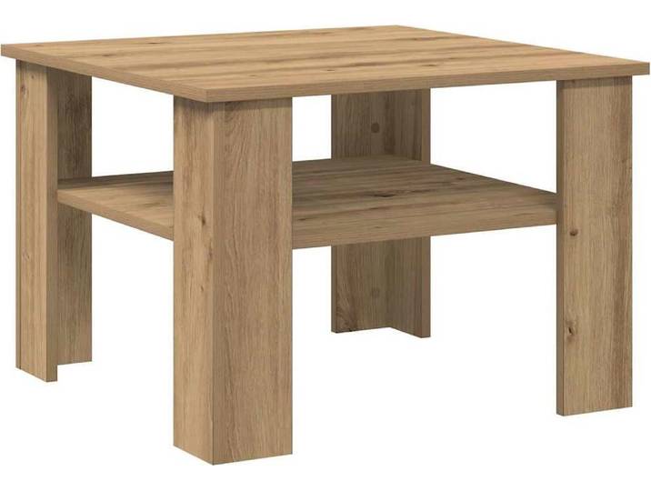 vidaXL Table basse Artisan-Chêne 60x60x42 cm Bois composite