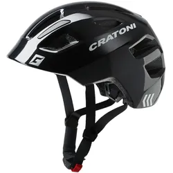Cratoni Kinderhelm Maxster - black glossy