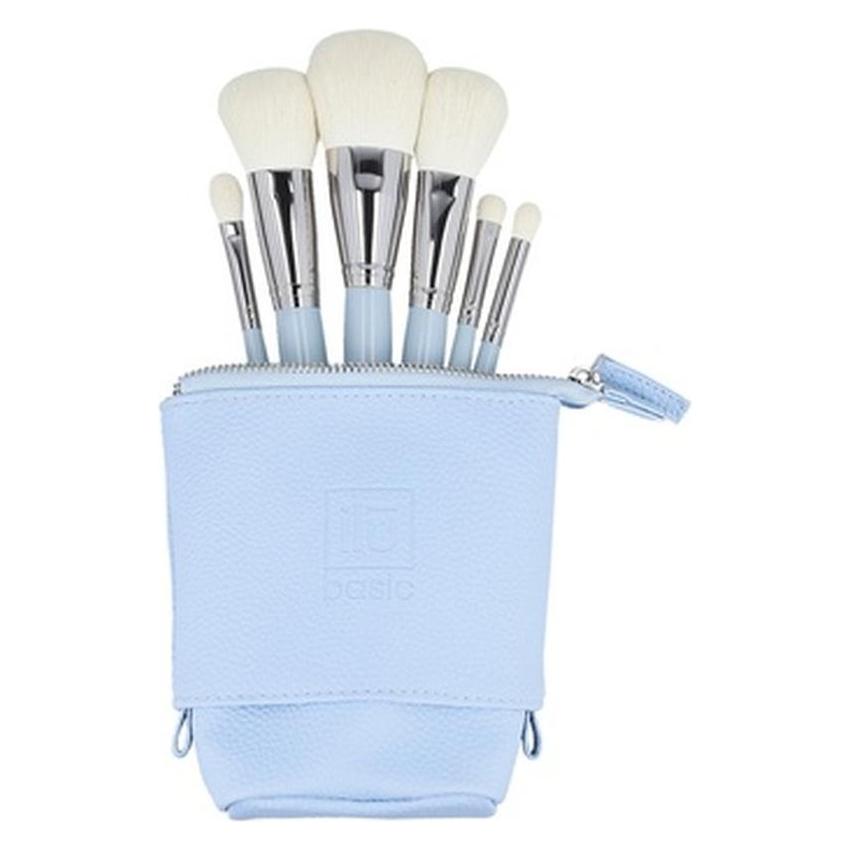 Ilu Basic Set 6 Makeup Brushes with Blue Bag (Set) (0000087451)