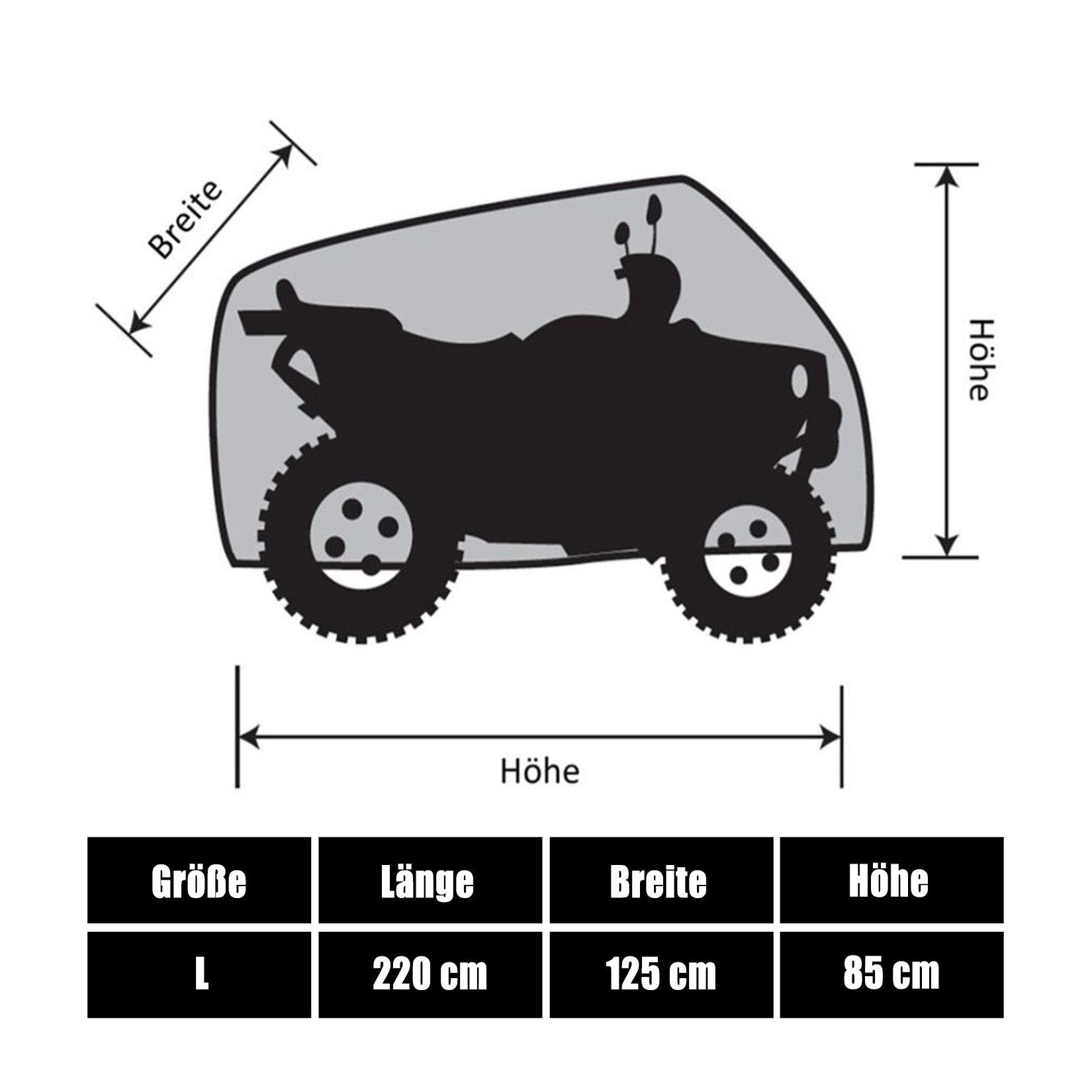 Rolektro, Quad/ATV Abdeckplane versch. Größen