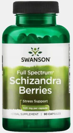 SWANSON FULL SPECTRUM SCHIZANDRA BERRIES 525 mg 90 CAPSULA