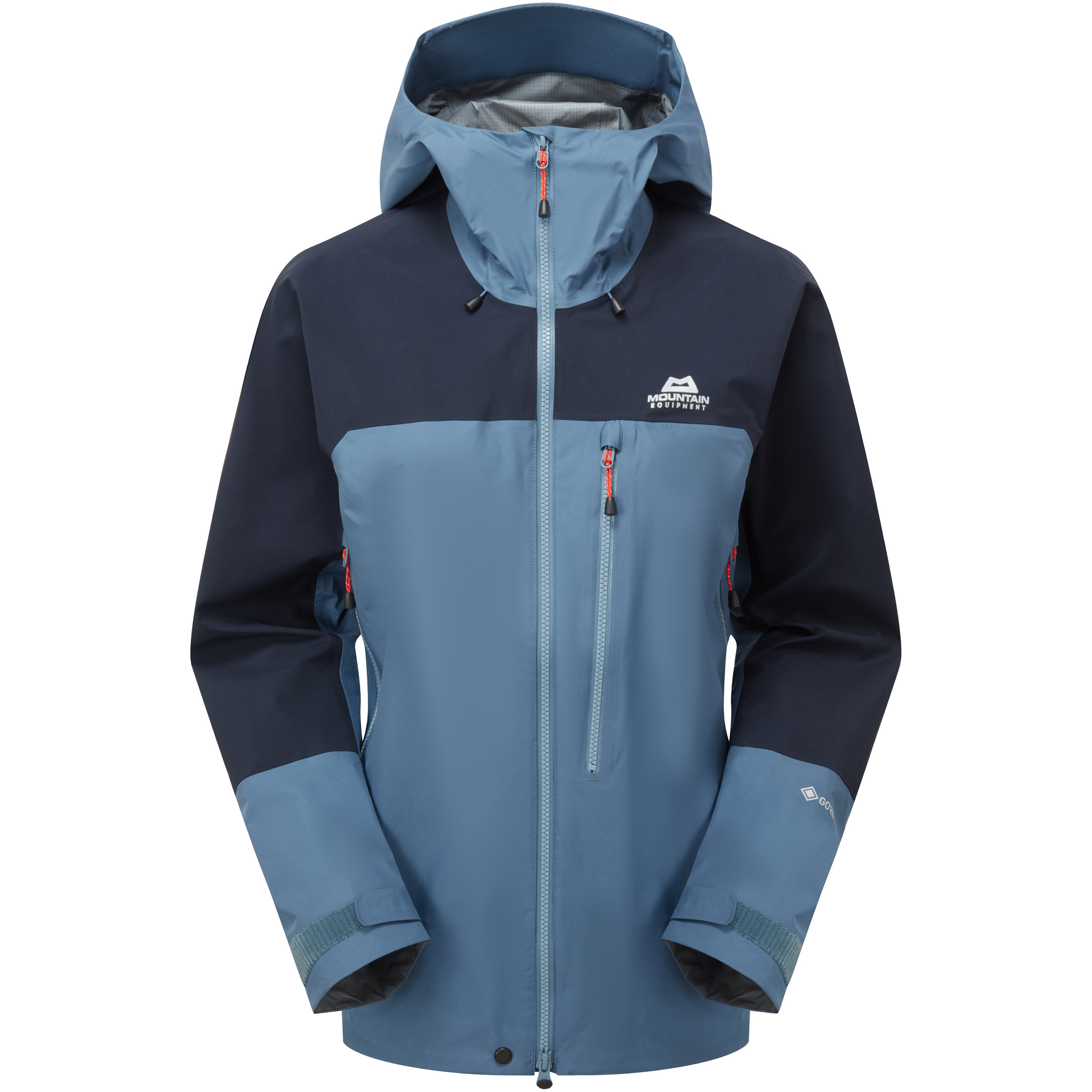 Mountain Equipment Manaslu Damen Regenjacke blau Größe S Trekking Wasserabweisend