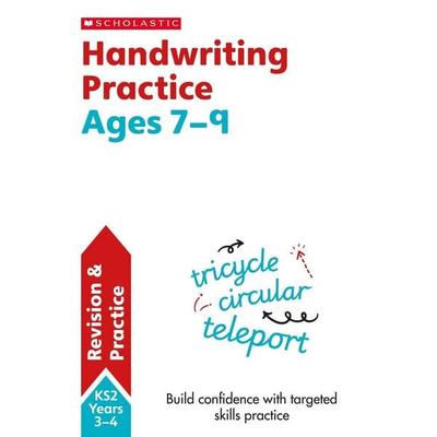 Handwriting Practice Ages 7-9, Taschenbuch von Christine Moorcroft, Scholastic, 978-1-4071-4171-8