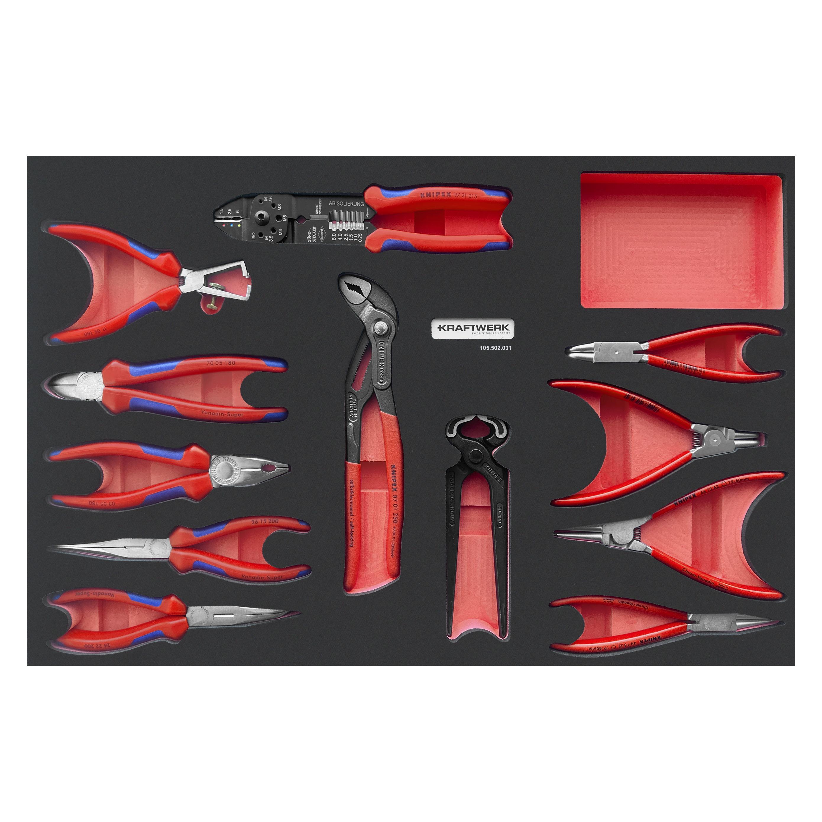 Kraftwerk KNIPEX Zangen-Satz (400 mm) (105.502.031)