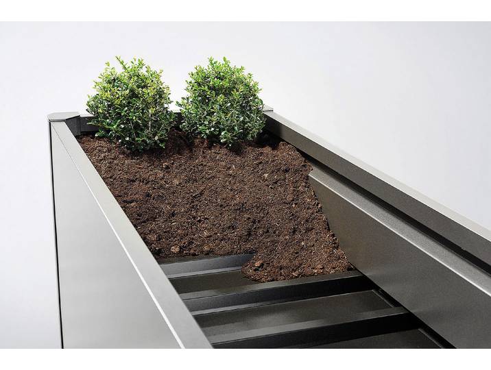 Biohort Zwischenboden Hochbeet 1x0.5 Dunkelgrau