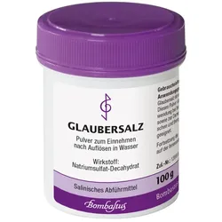 Glaubersalz Natriumsulfat Pulver 100 g