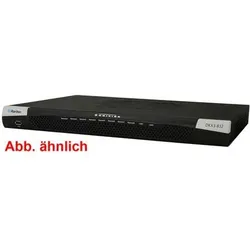 Raritan KVM über IP Switch Dominion KX3-464, 64 PCs - 1 Arbeitsplatz lokal - 4 Remote-Arbeitsplätze, KVM Switch, Schwarz