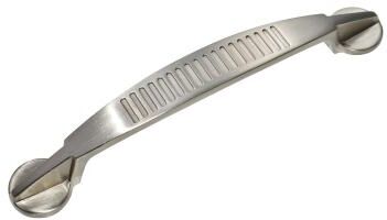 "Utopia Alley Bridget Pull Handle - Decorative Cabinet Drop Pull Handles for Cabinets, Nickel, 5.1"" Center to Center"