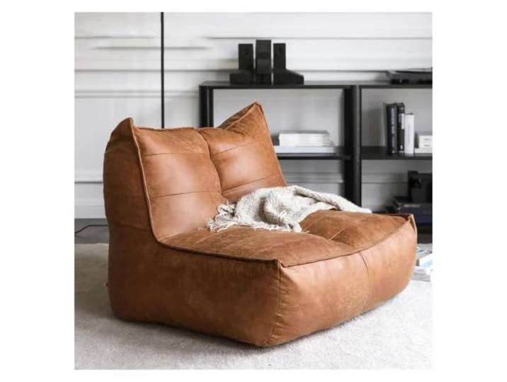 KUNYOS Sitzsackbezug ohne Füllstoff, Lazy Chaise Lounge, Boden, Sofa, Bett, großer Couch-Pouf