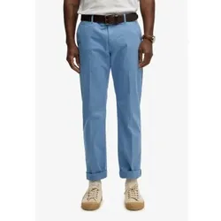 Superdry für Herren. M7011418A Premium Regular Chino Hose blau (30/32), Lässig, Baumwolle, Klassisch