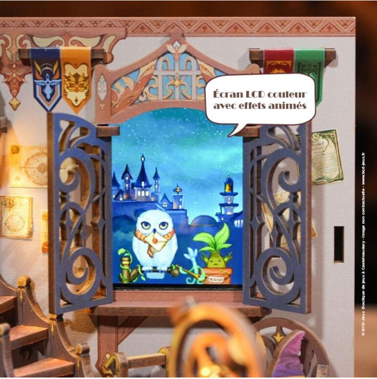 Puzzle 3D en bois Sound Machine Magic Shop - Tonecheer
