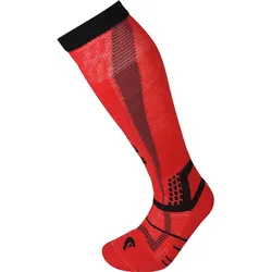 Lorpen, Damen, Sportsocken, Ski Light Eco, Rot