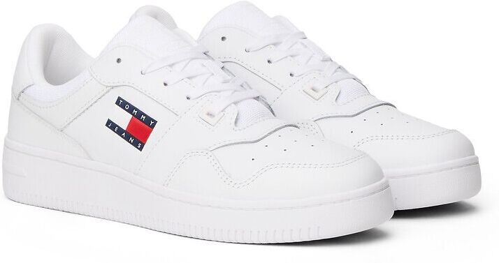 TOMMY JEANS Baskets en cuir Retro