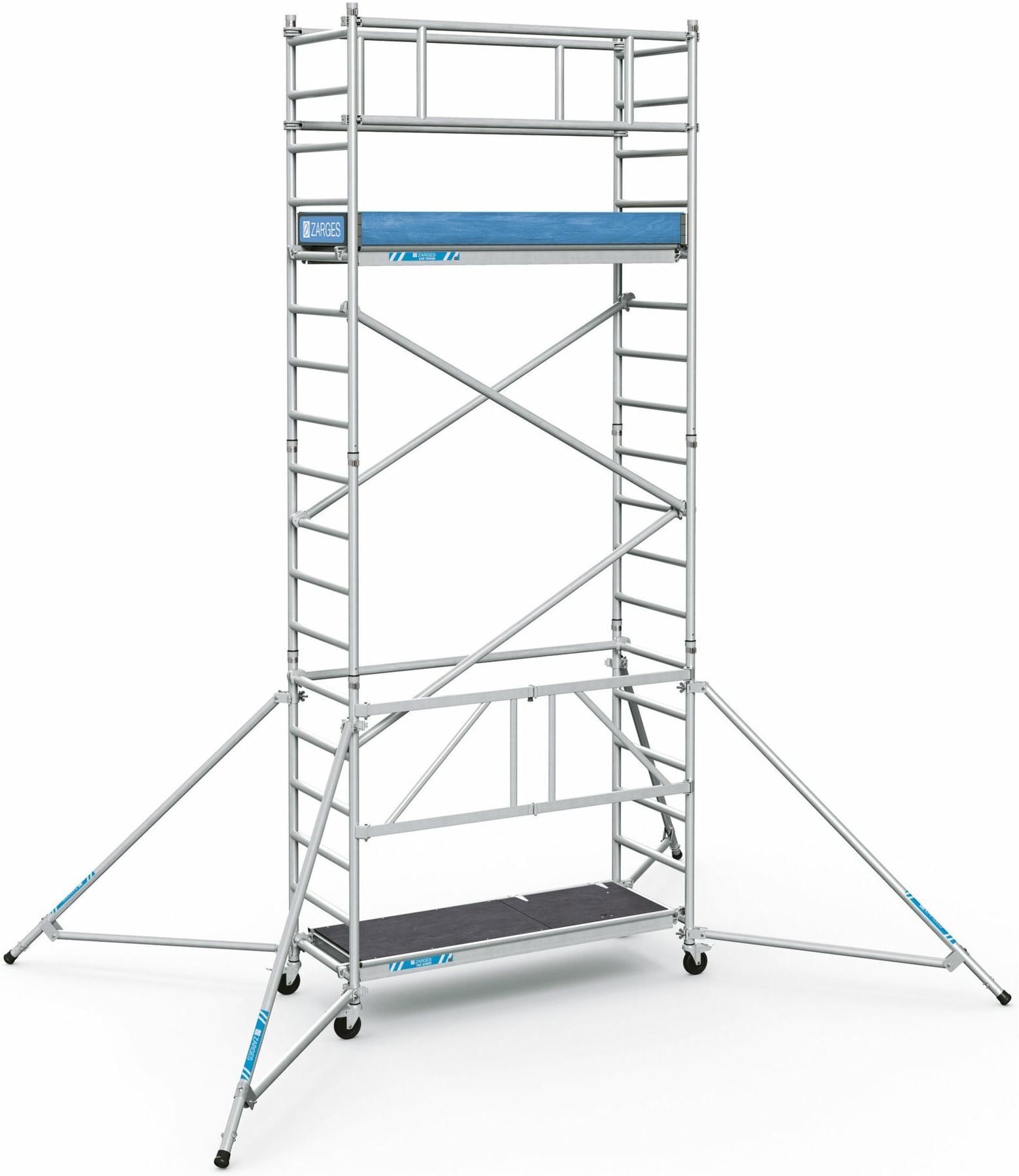 ZARGES PaxTower 1T - Klappgerüst, Arbeitshöhe 5.55 m (53514)
