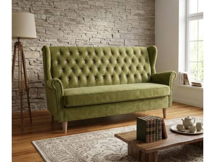 Family Meble Schlafsofa Gaja Royal – zielony