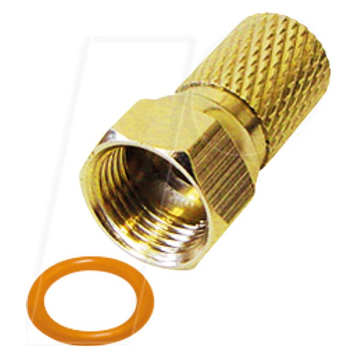 Maxtrack Twist-On F-Stecker (MATR FFZL0DGL-4012386066934)