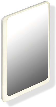 Hewi LED-Lichtspiegel 950.01.11101 570x1000x37mm, umlaufend satinierter Spiegelrand